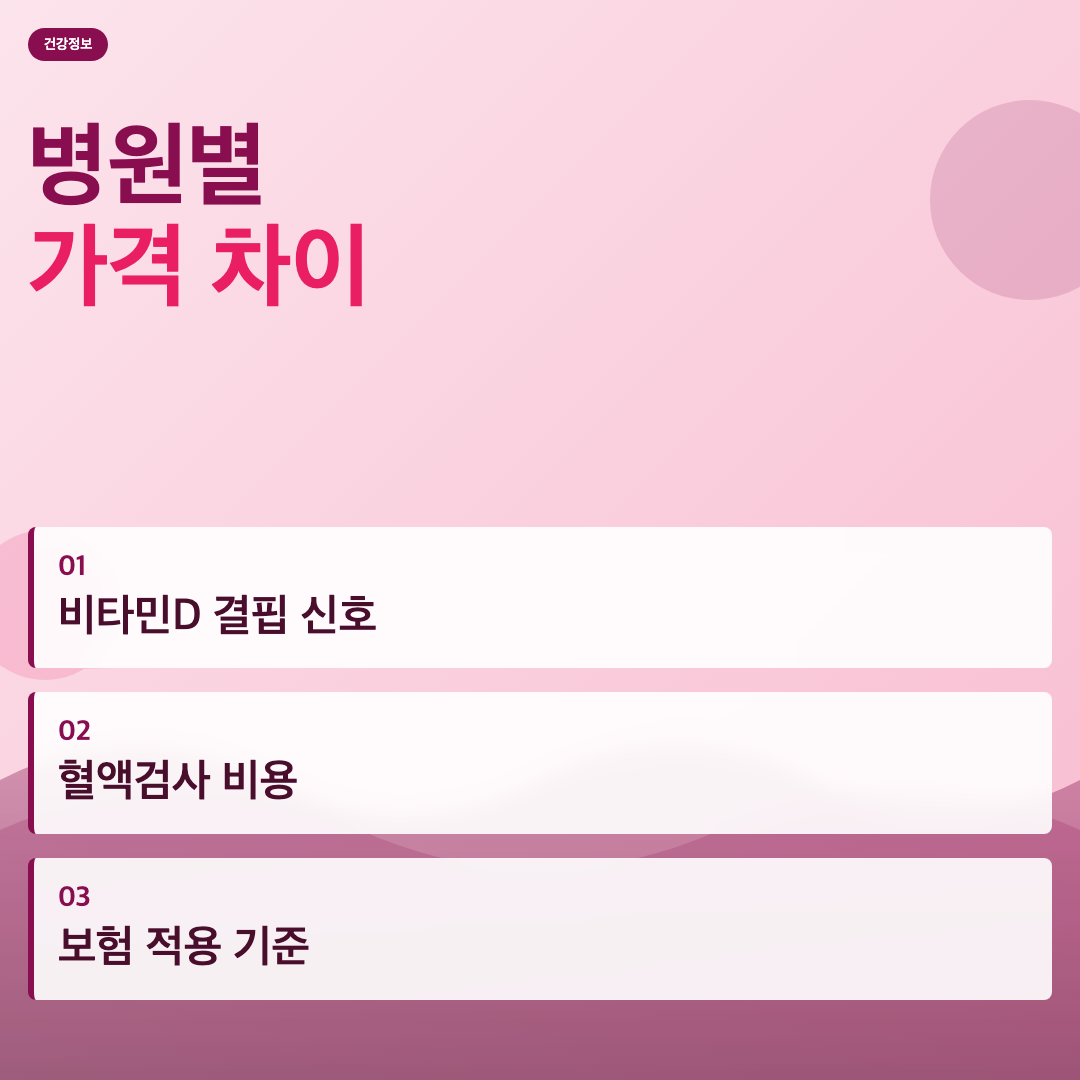 비타민D 결핍 증상 완벽 분석: 검사와 치료 비용은 얼마? 이미지 3