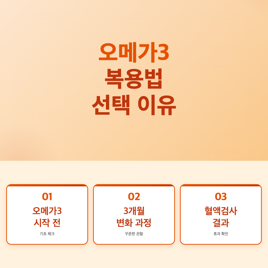 오메가3 효능 복용법, 3개월 꾸준히 먹을 때 알아 둘 점 이미지 2