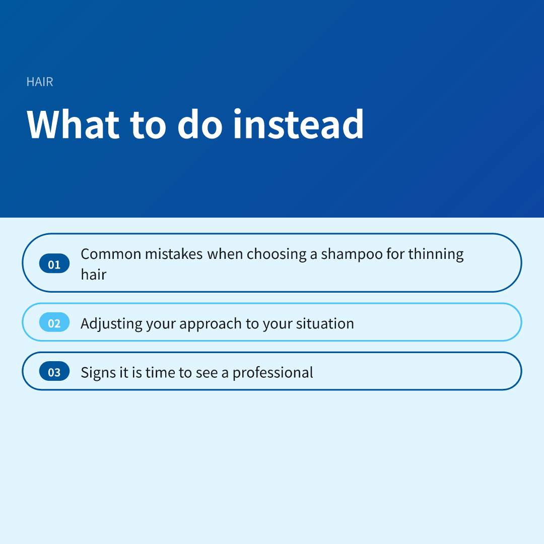What to do instead