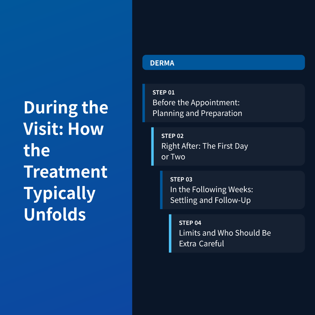 During the Visit: How the Treatment Typically Unfolds