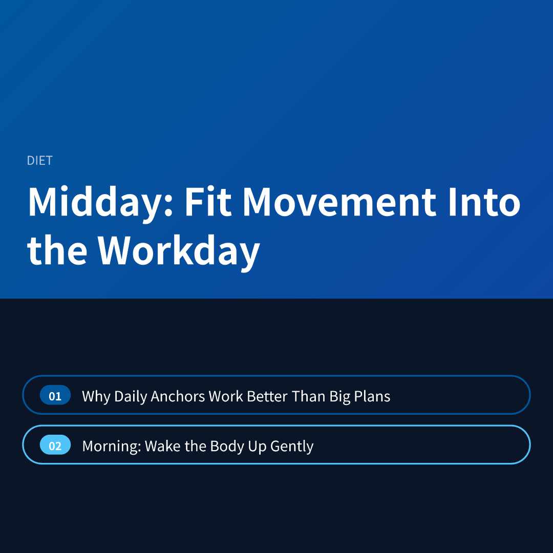 Midday: Fit Movement Into the Workday