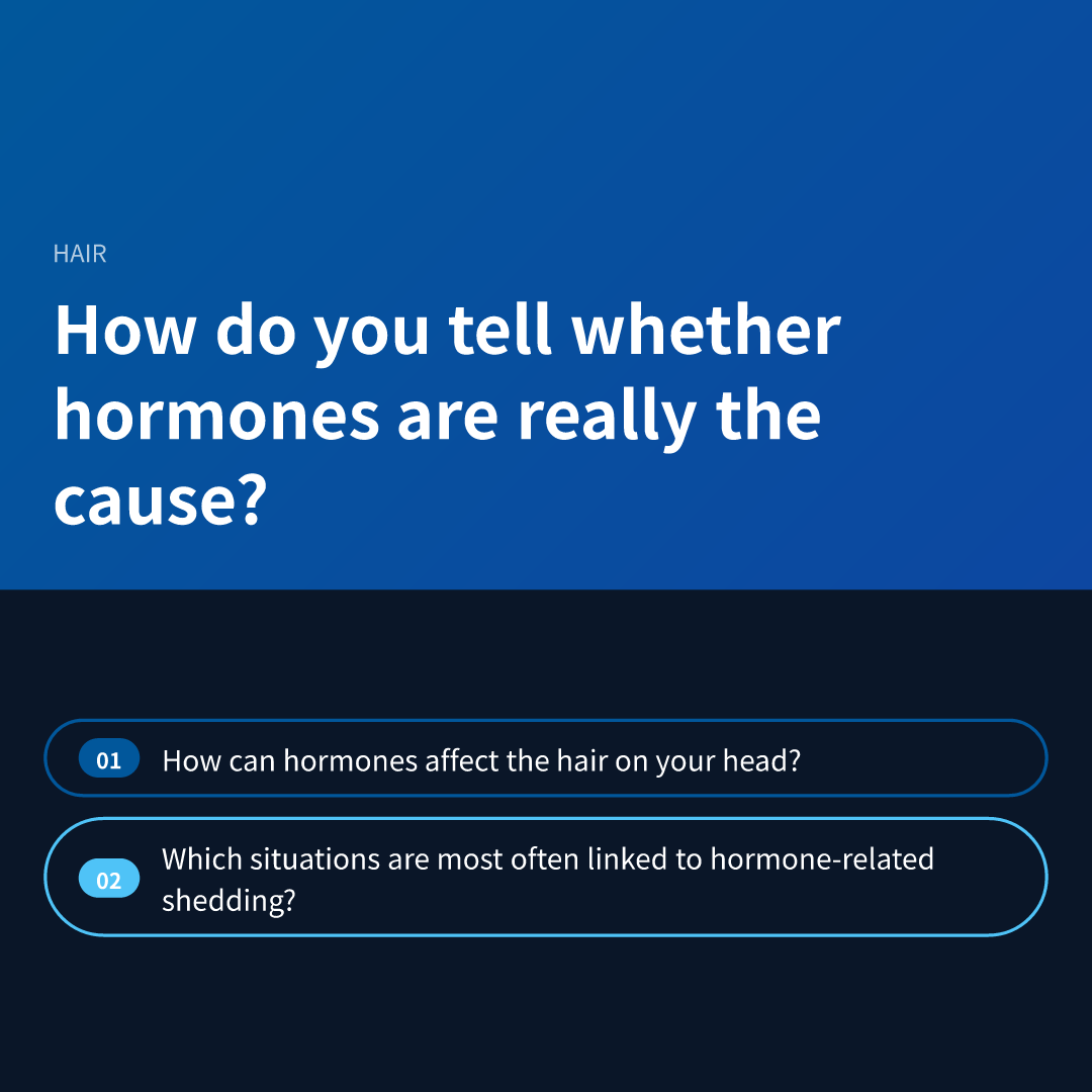 How do you tell whether hormones are really the cause?