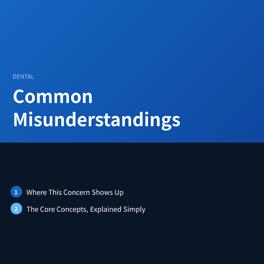 Common Misunderstandings