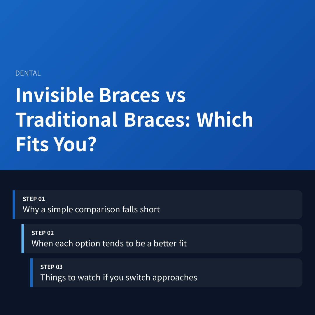 Invisible Braces vs Traditional Braces: Which Fits You? - invisible braces vs traditional braces
