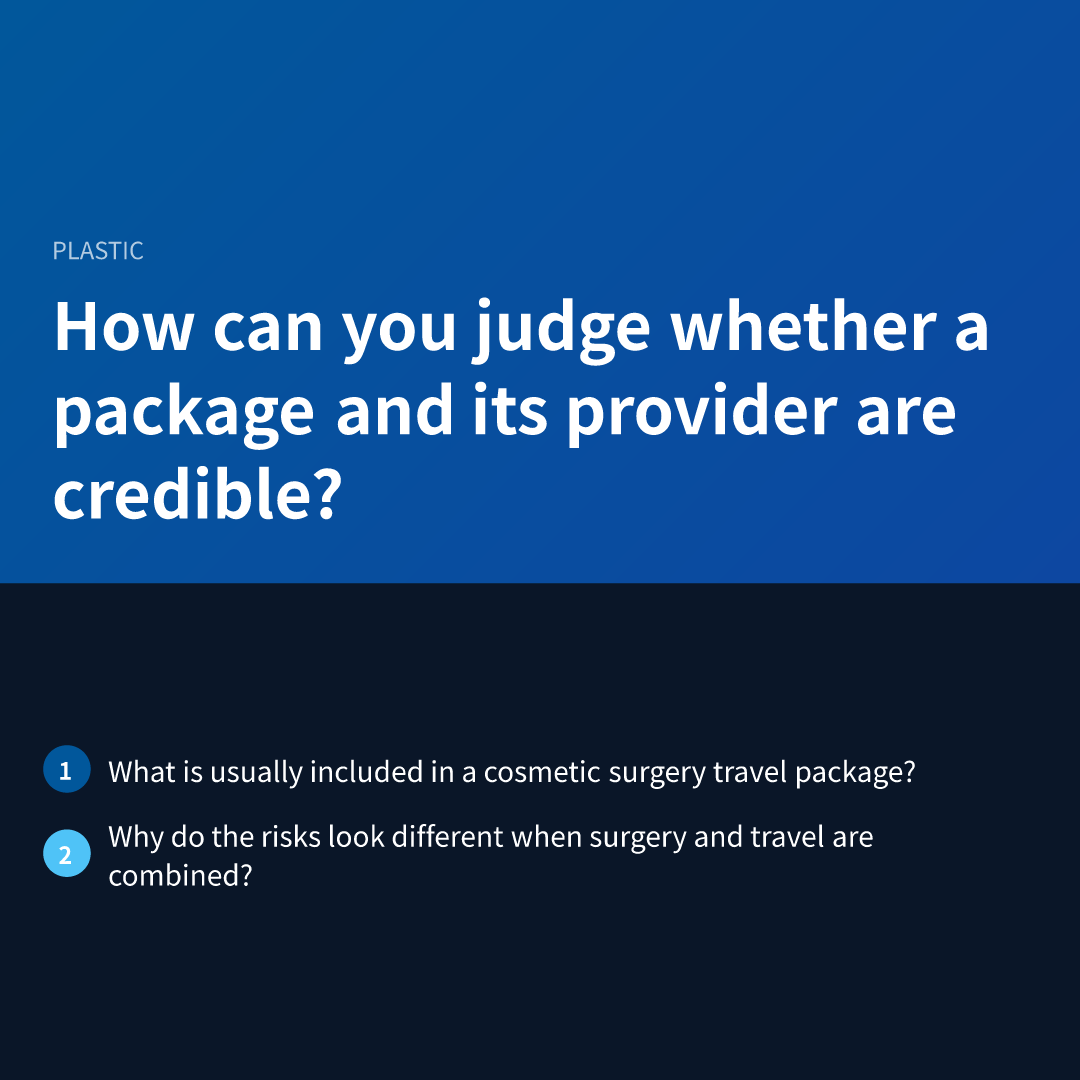 How can you judge whether a package and its provider are credible?