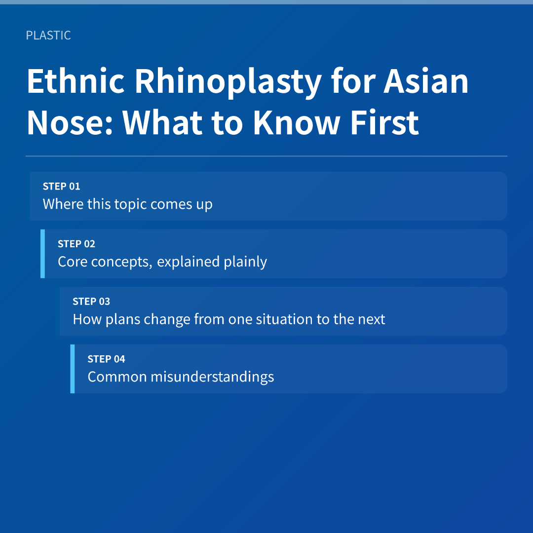 Ethnic Rhinoplasty for Asian Nose: What to Know First - ethnic rhinoplasty for asian nose