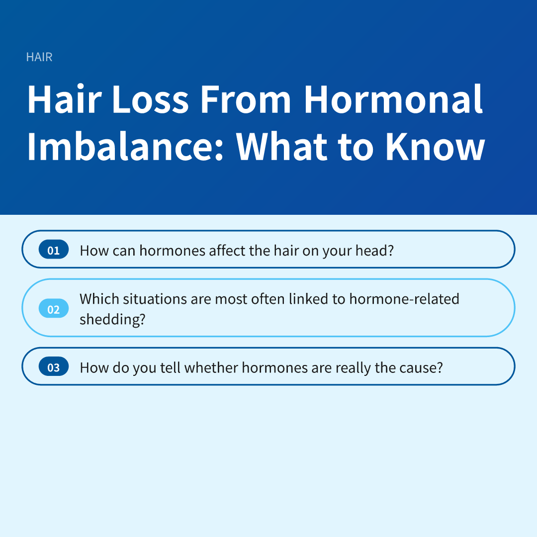 Hair Loss From Hormonal Imbalance: What to Know - hair loss from hormonal imbalance