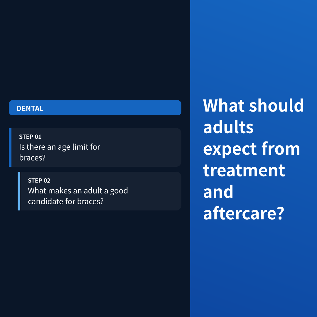 What should adults expect from treatment and aftercare?