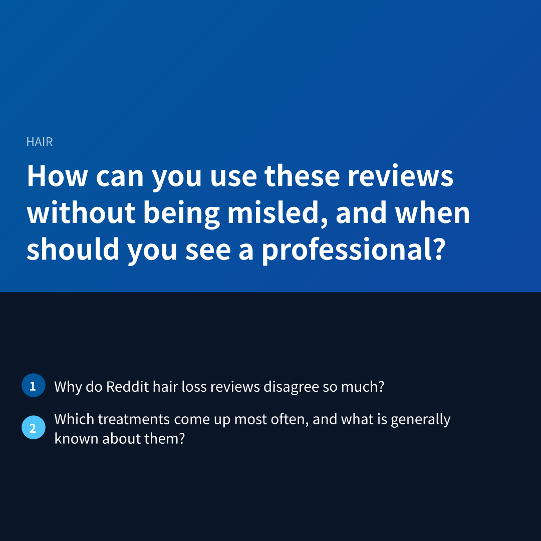 How can you use these reviews without being misled, and when should you see a professional?