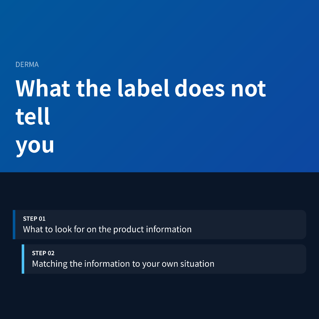 What the label does not tell you