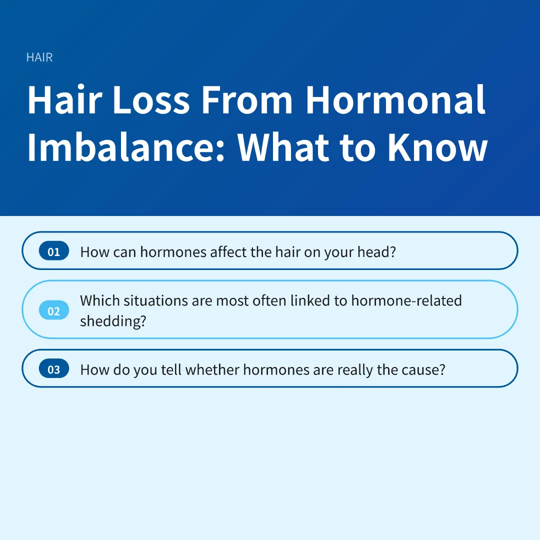 Hair Loss From Hormonal Imbalance: What to Know - hair loss from hormonal imbalance