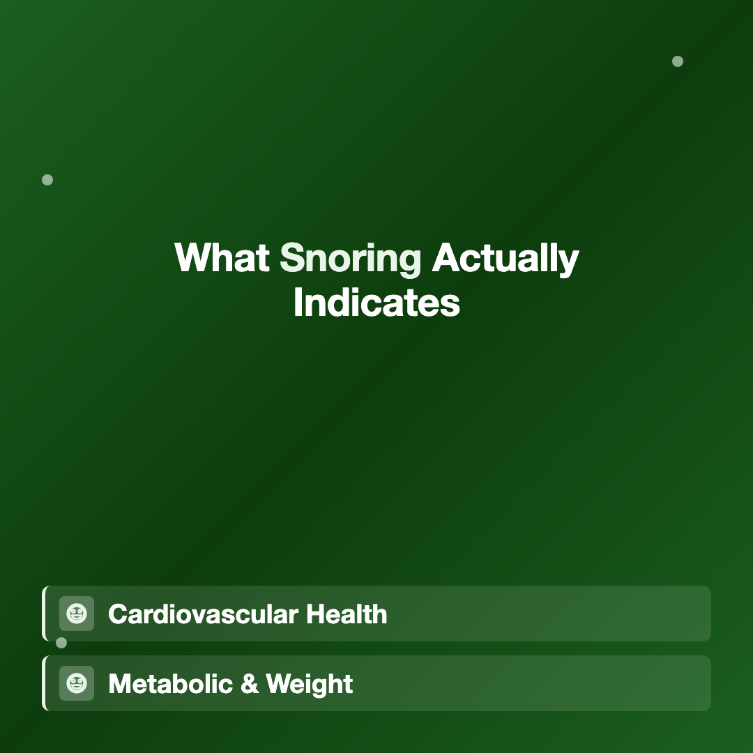 What Snoring Actually Indicates - snoring health risks adults