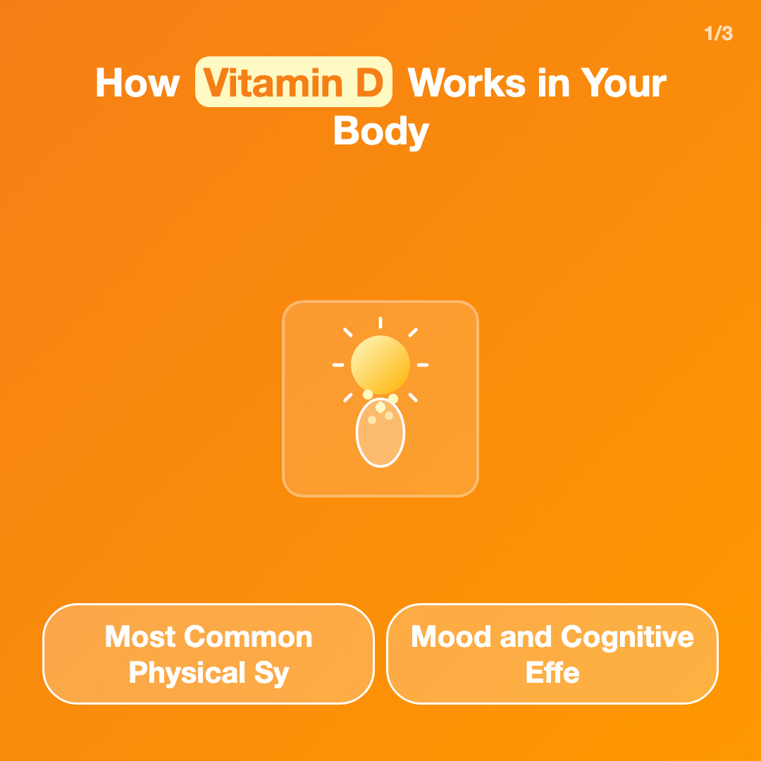 How Vitamin D Works in Your Body - vitamin d deficiency symptoms adults