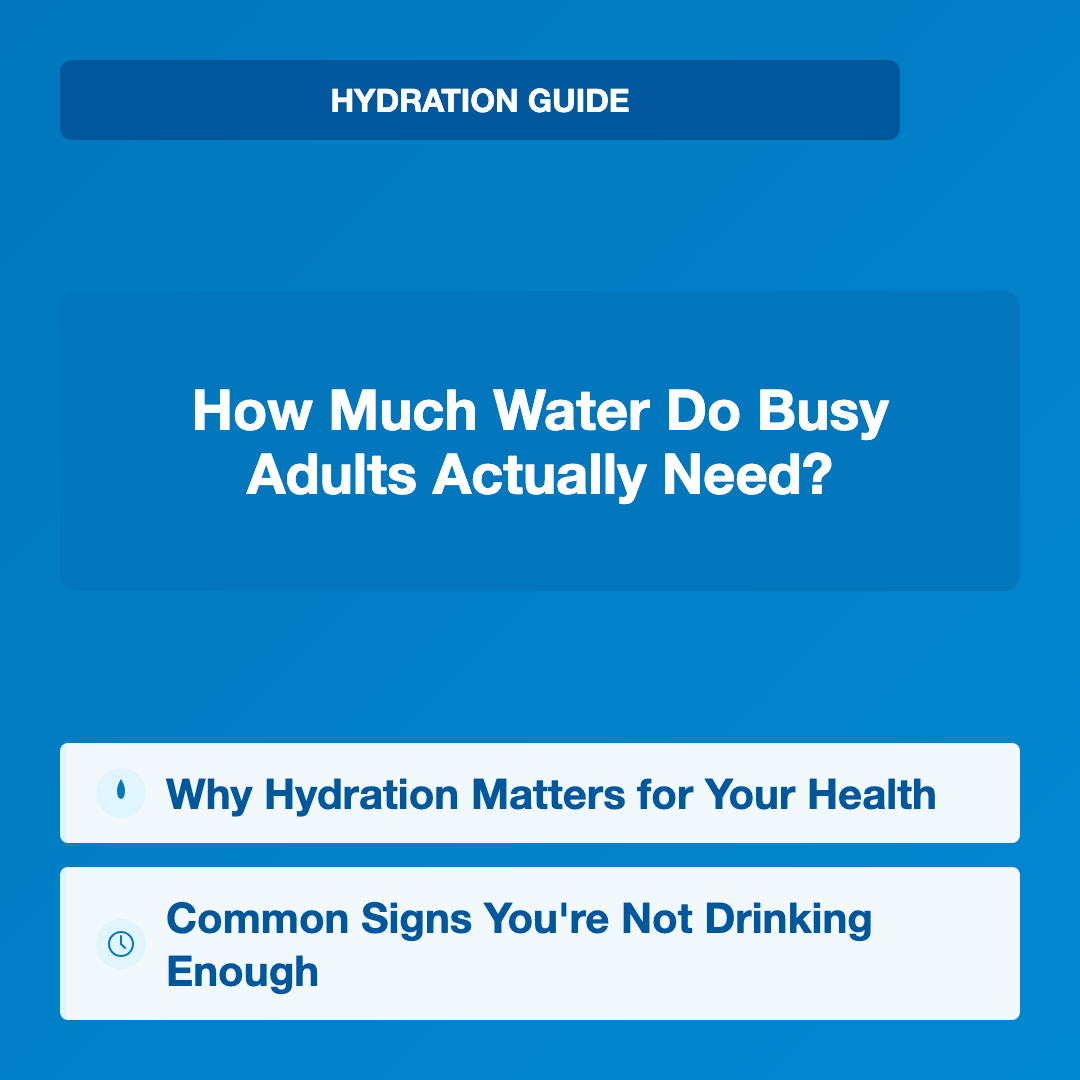 Simple Hydration Tips for Busy Adults Who Forget to Drink Water image 2