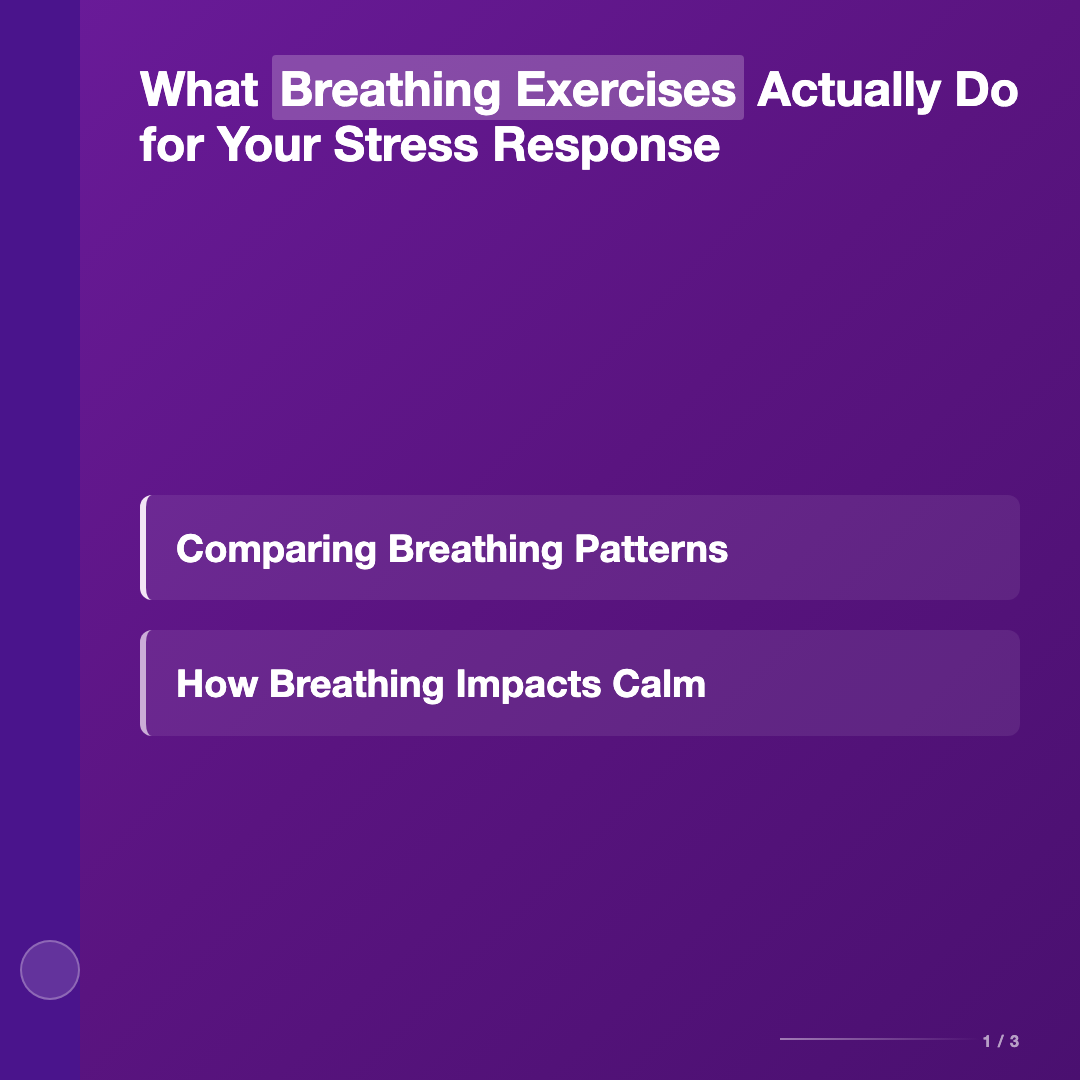 What Breathing Exercises Actually Do for Your Stress Response - breathing exercises for stress