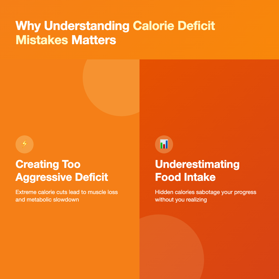 Why Understanding Calorie Deficit Mistakes Matters - calorie deficit mistakes