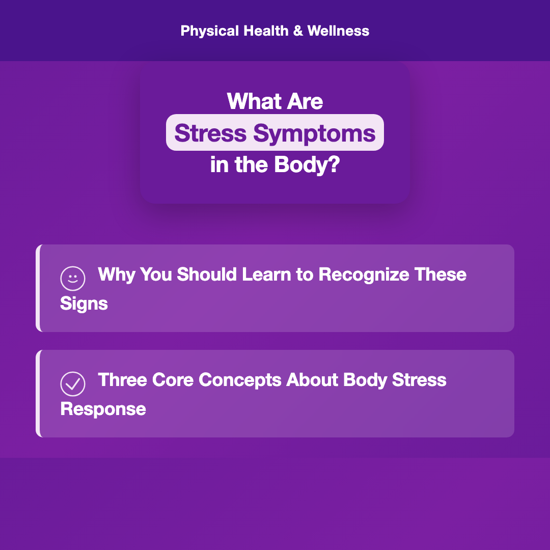 What Are Stress Symptoms in the Body? - stress symptoms in the body
