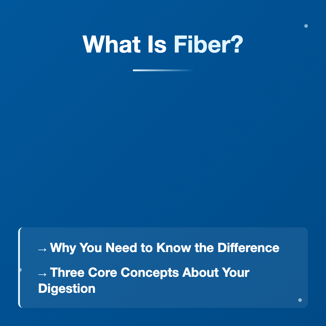 What Is Fiber? - soluble vs insoluble fiber