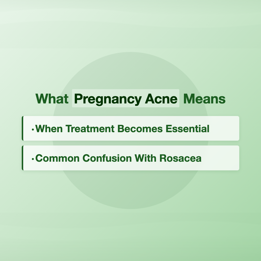 What Pregnancy Acne Means - acne treatment during pregnancy
