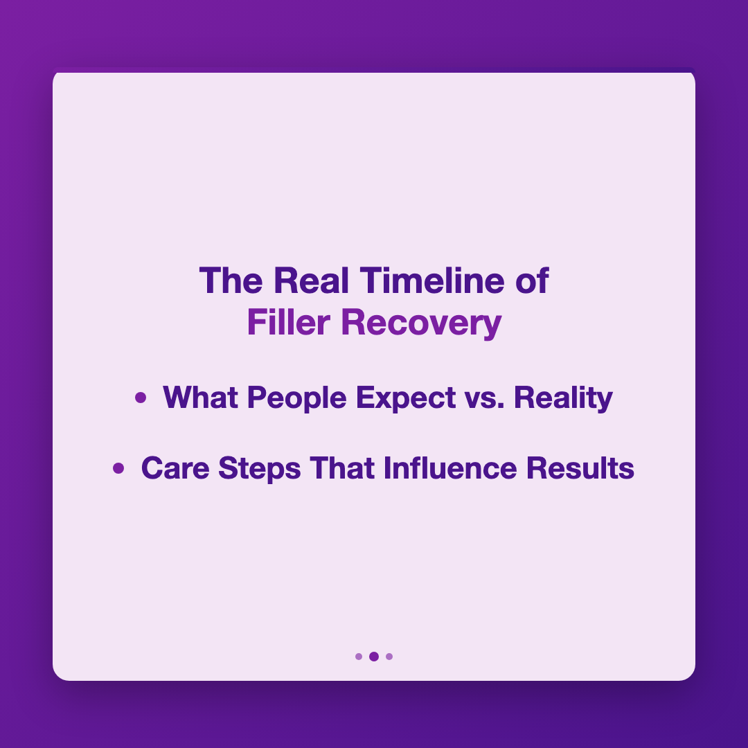 Post Filler Care Recovery Tips That Actually Matter image 2