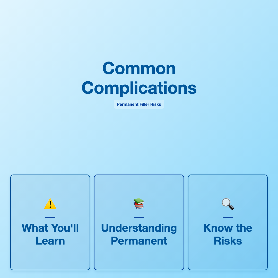Permanent Filler Risks and Complications You Should Know image 3