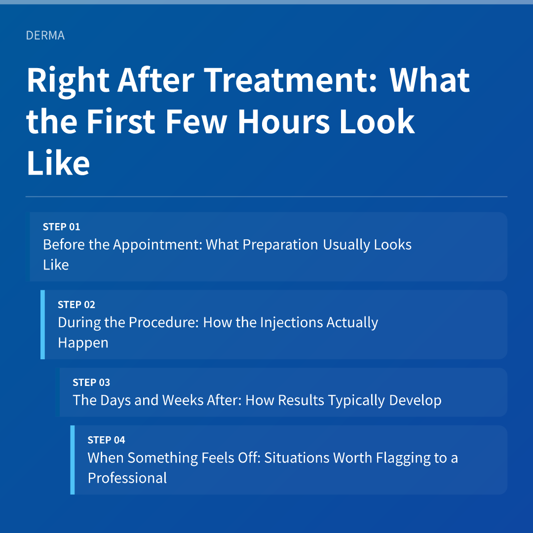 Right After Treatment: What the First Few Hours Look Like