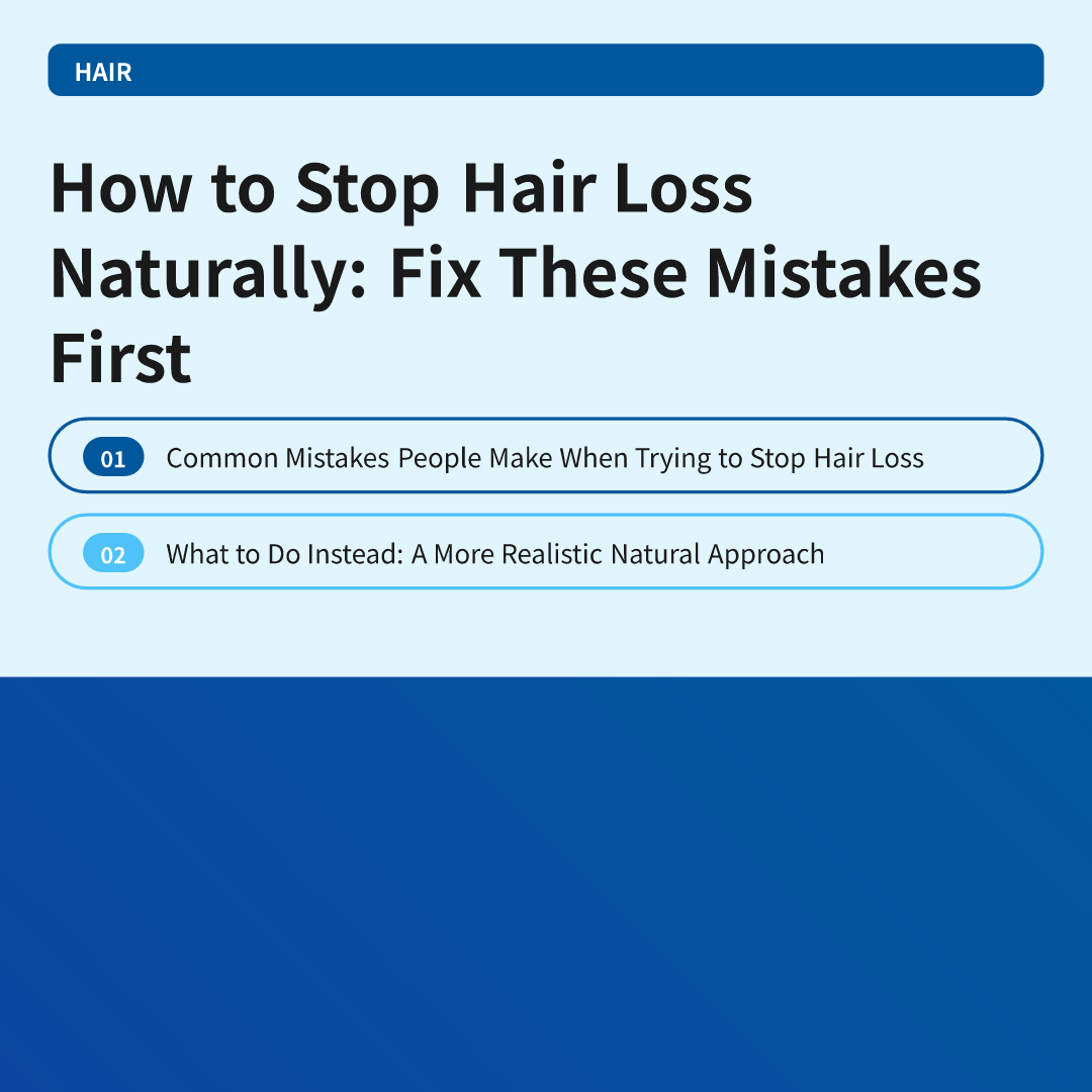 How to Stop Hair Loss Naturally: Fix These Mistakes First image 5