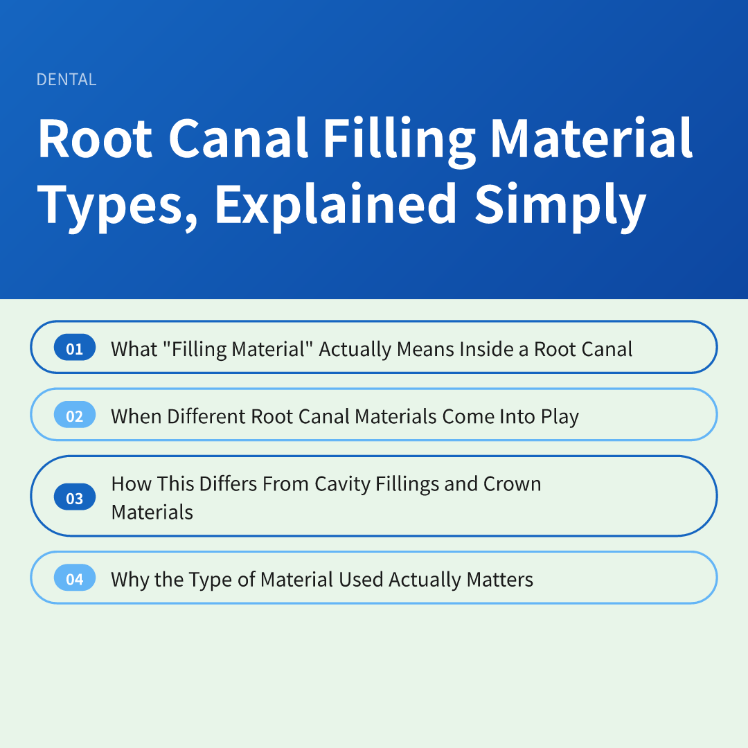Root Canal Filling Material Types, Explained Simply - root canal filling material types