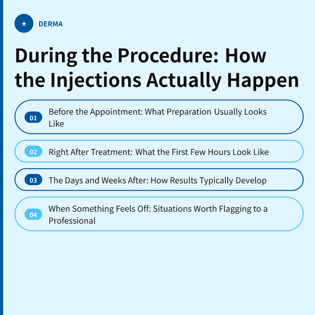 During the Procedure: How the Injections Actually Happen