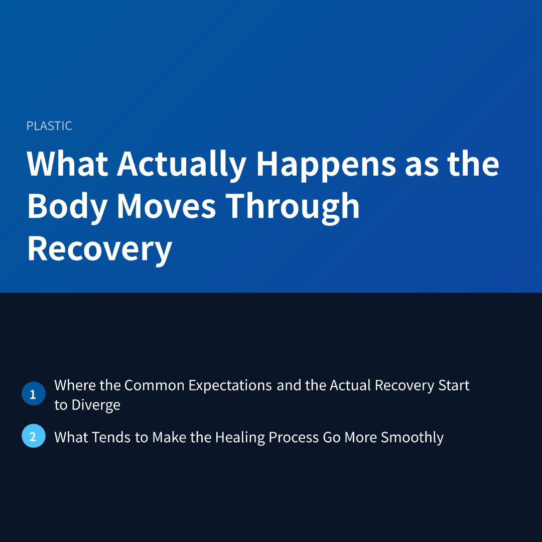 What Actually Happens as the Body Moves Through Recovery