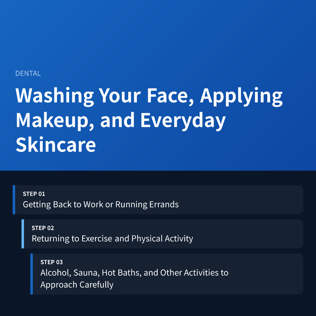 Washing Your Face, Applying Makeup, and Everyday Skincare