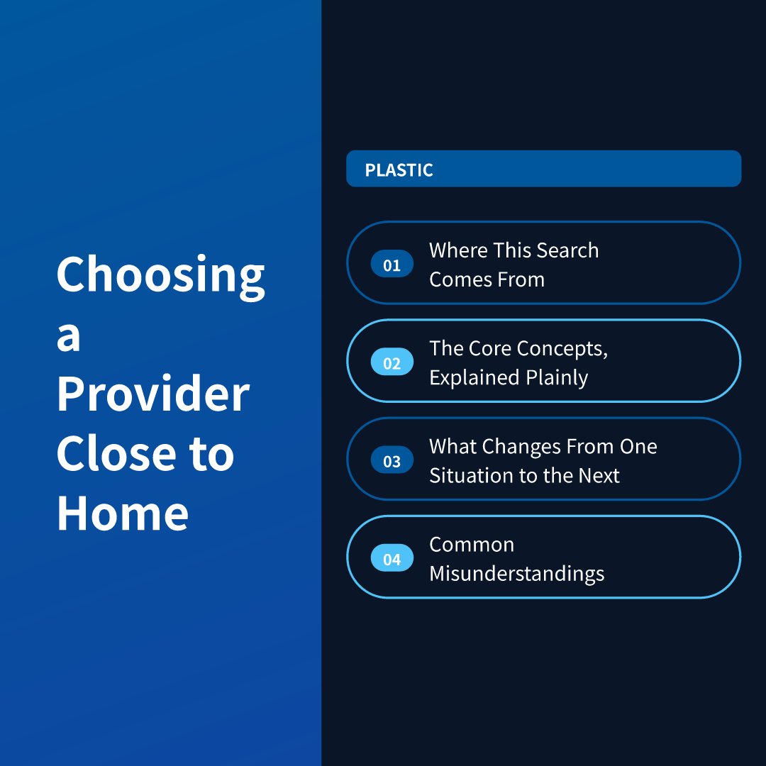 Choosing a Provider Close to Home