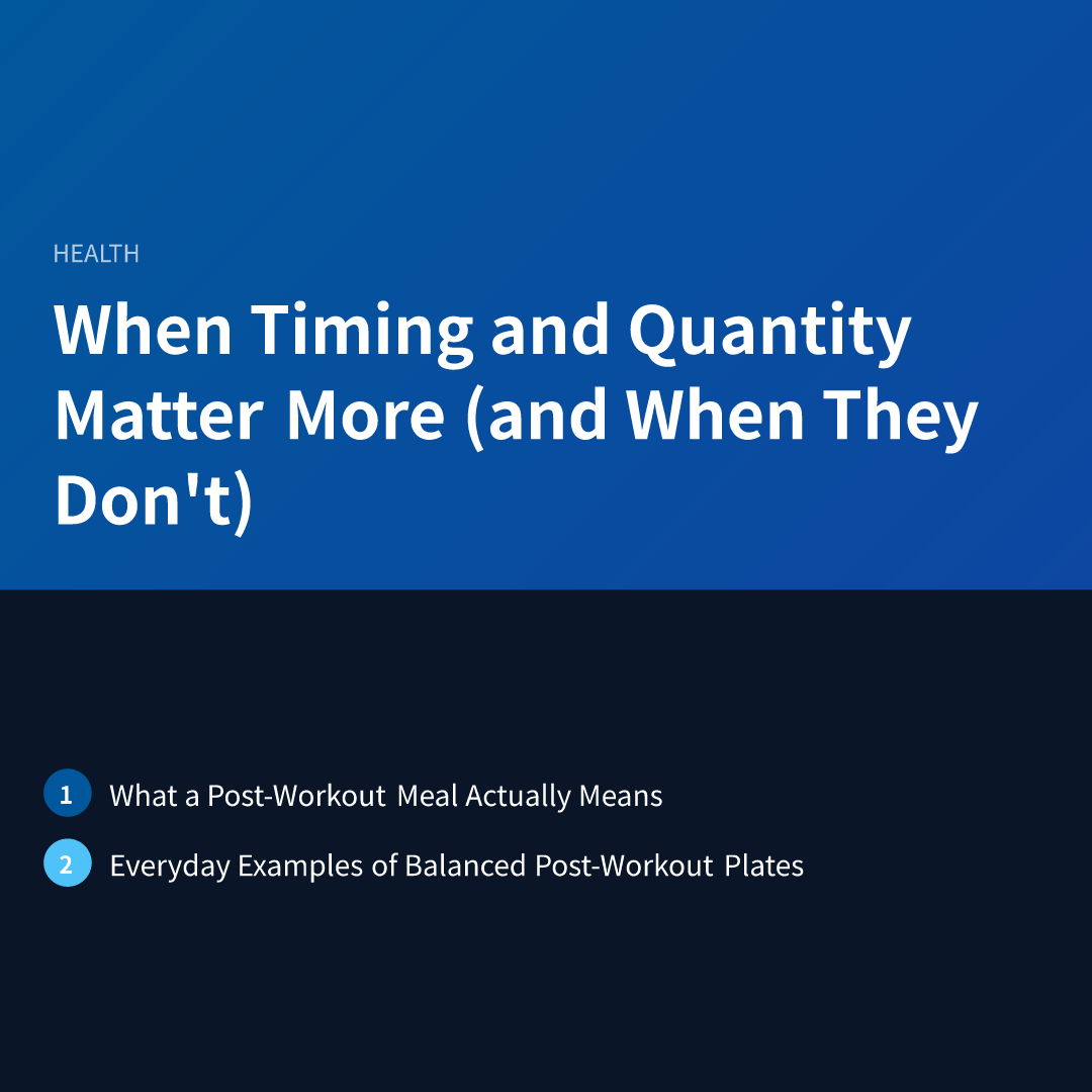 When Timing and Quantity Matter More (and When They Don't)