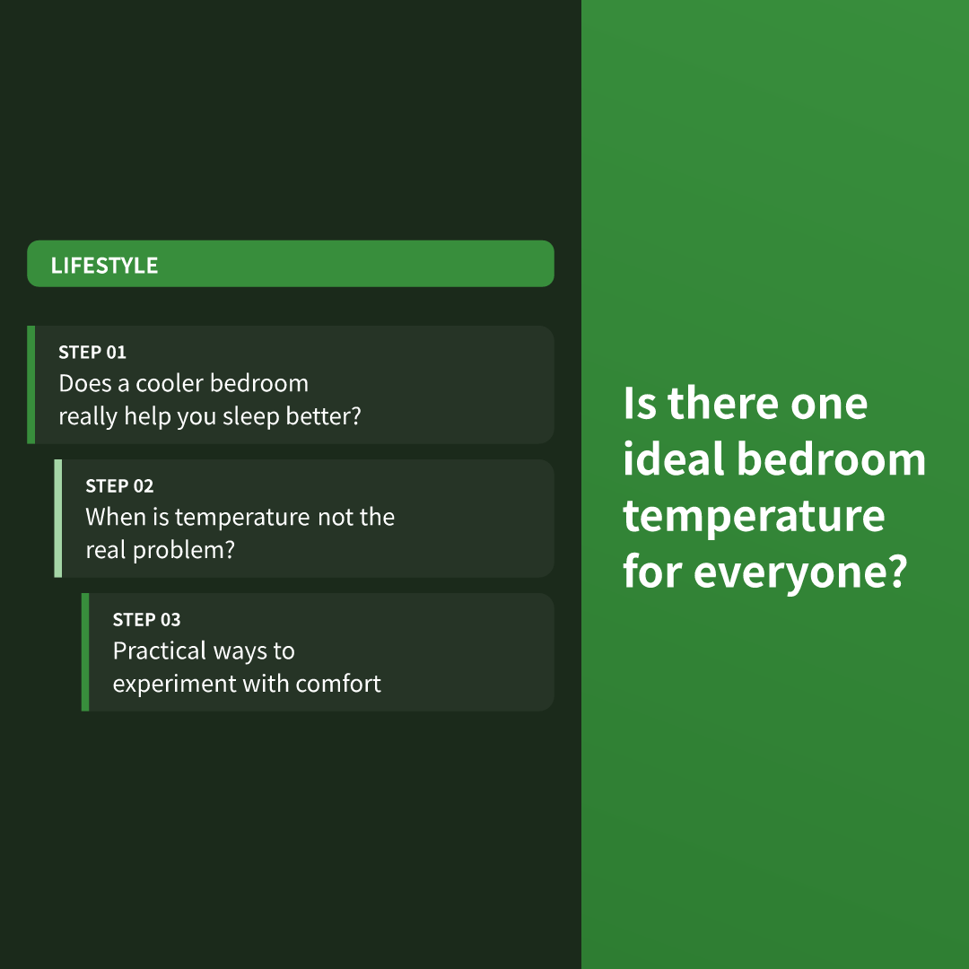 Is there one ideal bedroom temperature for everyone?