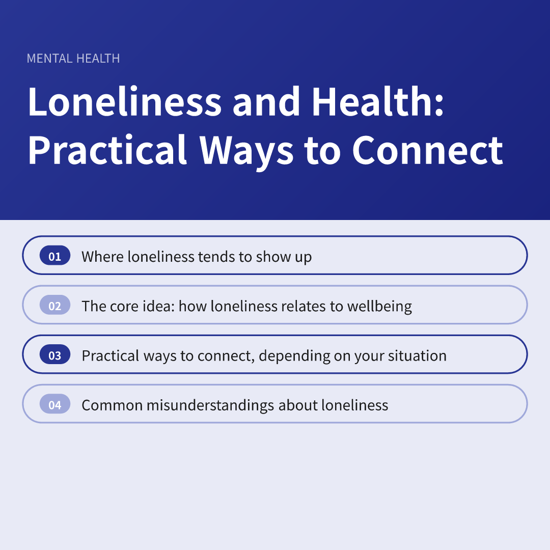 Loneliness and Health: Practical Ways to Connect - loneliness and health practical ways to connect