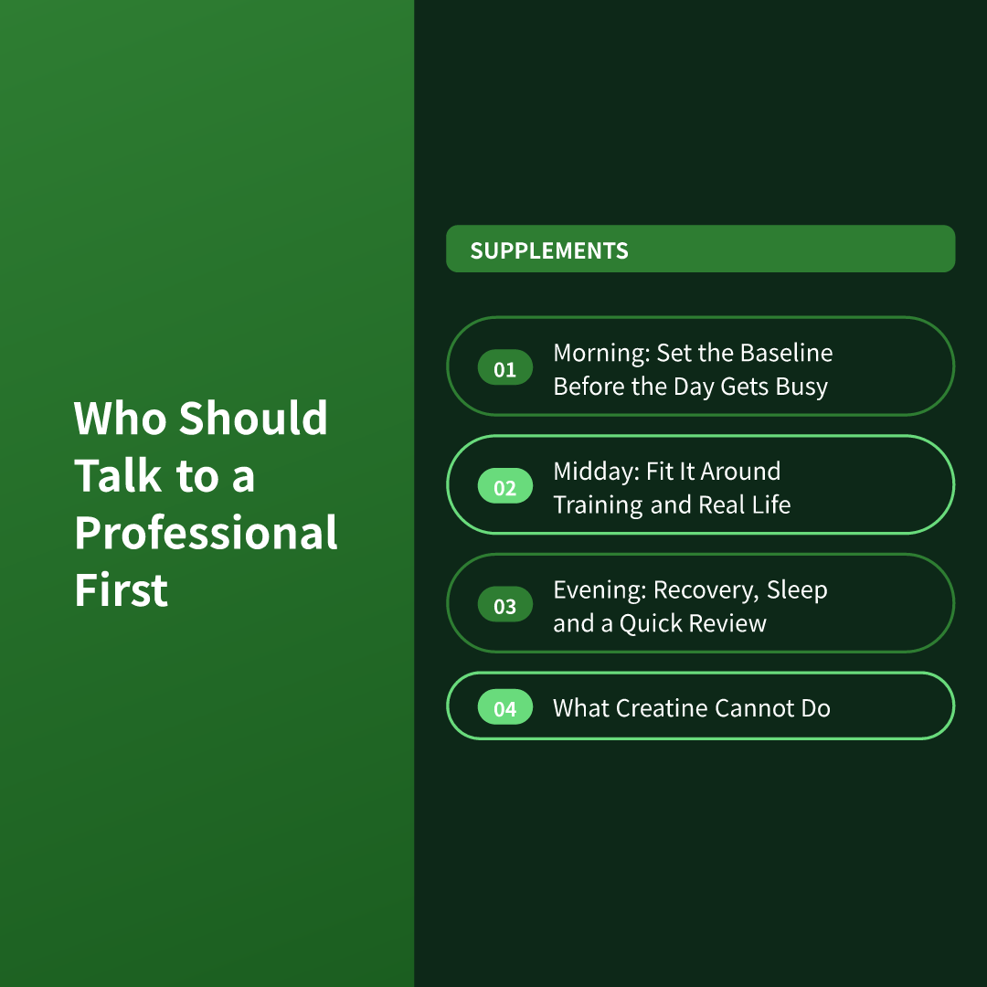 Who Should Talk to a Professional First