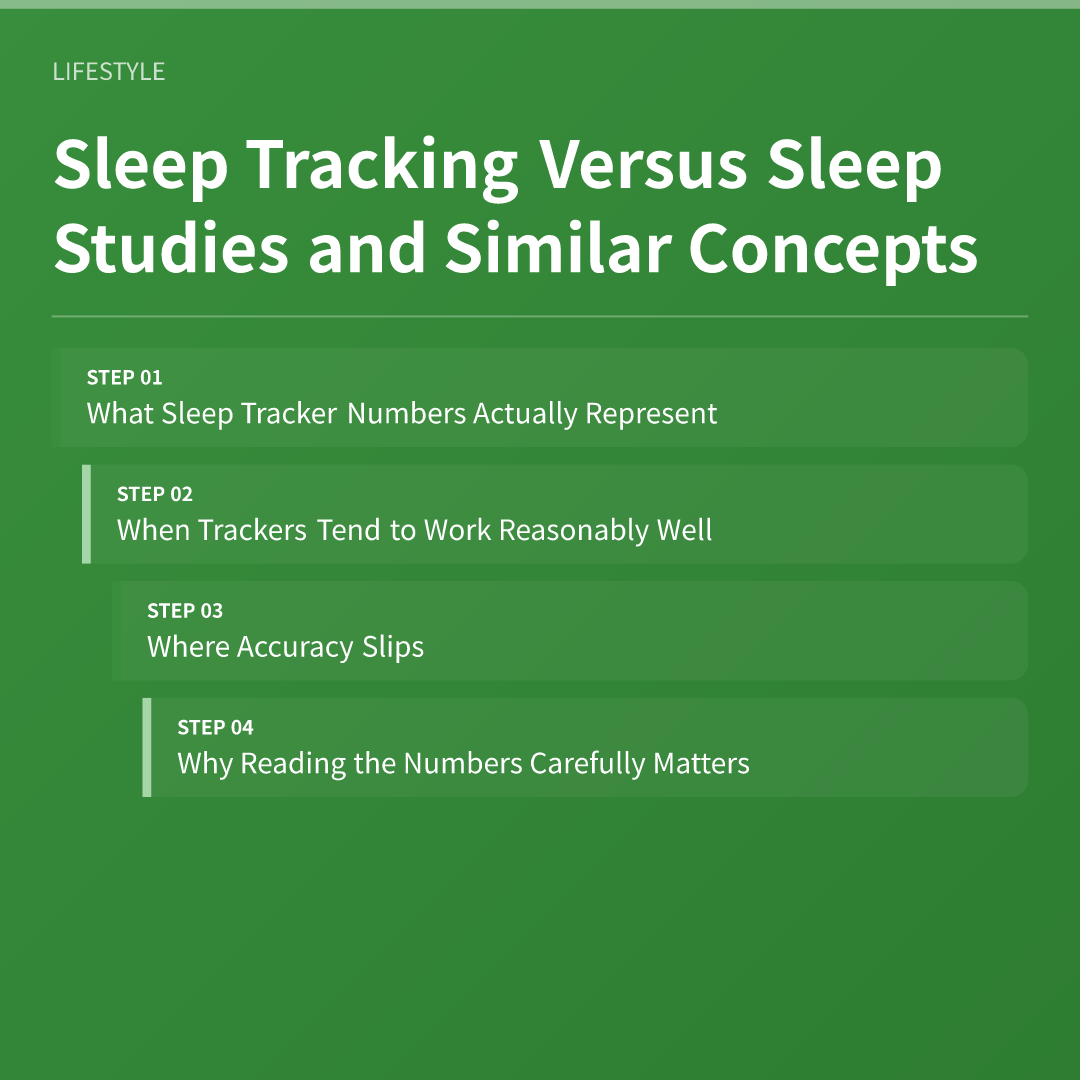 Sleep Tracking Versus Sleep Studies and Similar Concepts