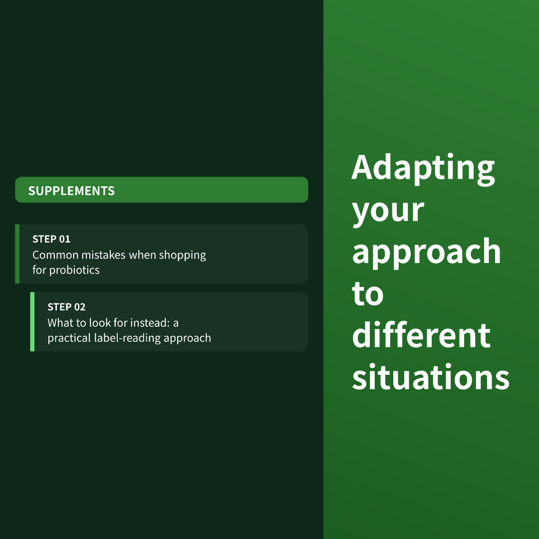 Adapting your approach to different situations