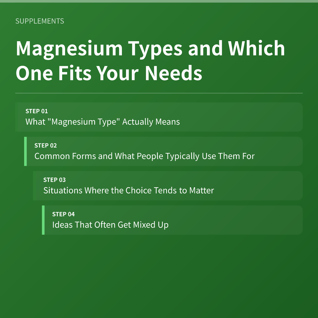 Magnesium Types and Which One Fits Your Needs - magnesium types and which one fits your needs