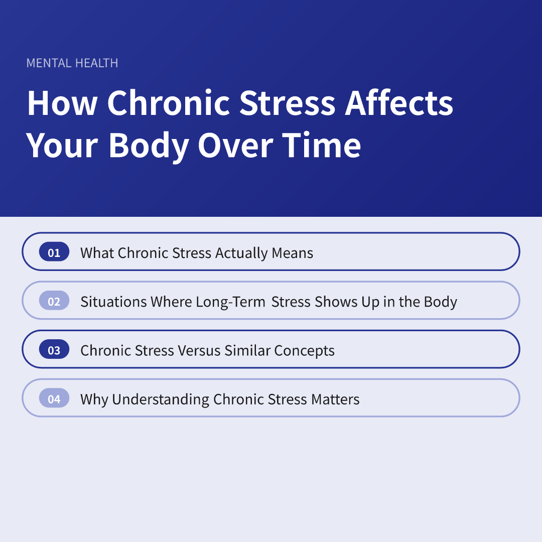 How Chronic Stress Affects Your Body Over Time - how chronic stress affects your body
