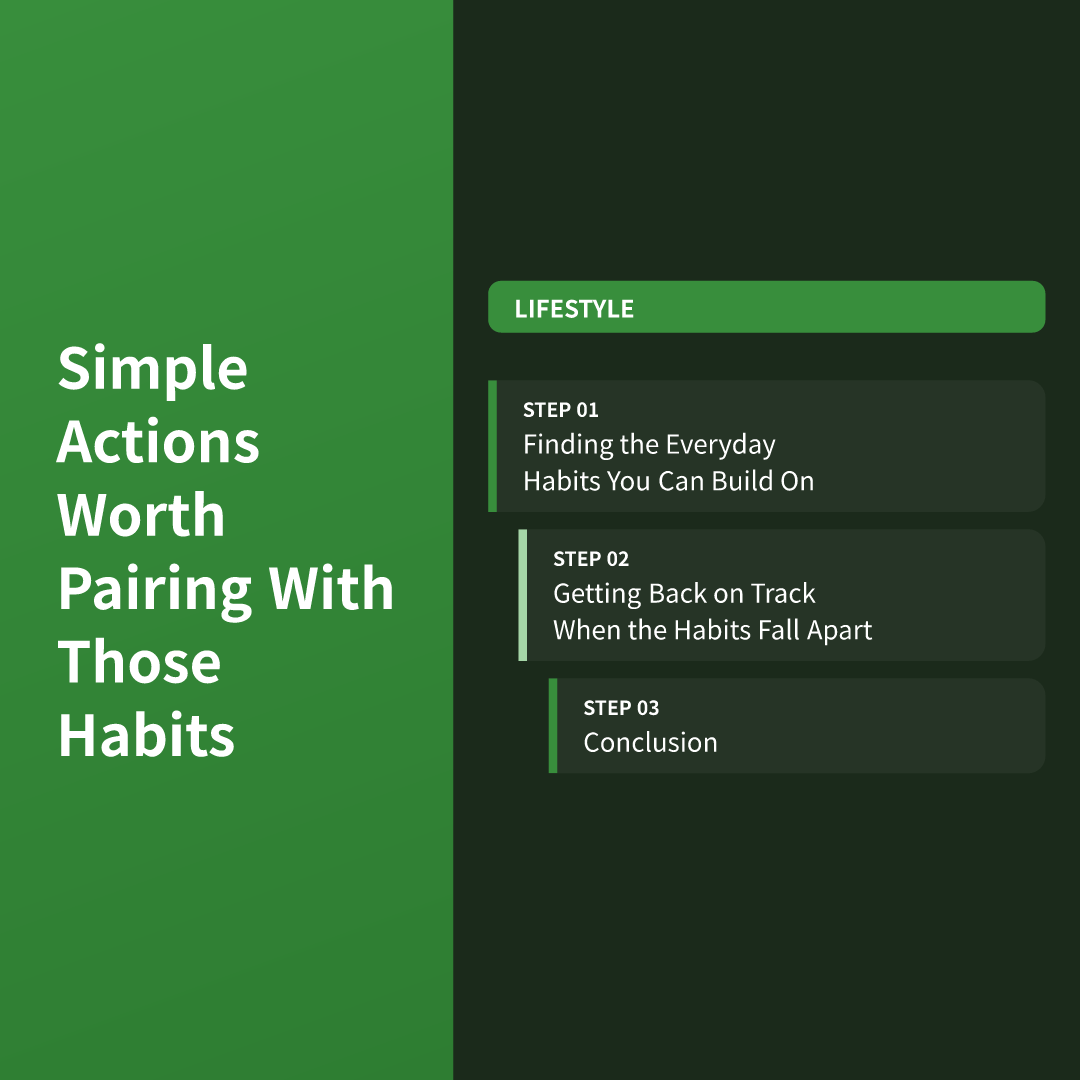 Simple Actions Worth Pairing With Those Habits