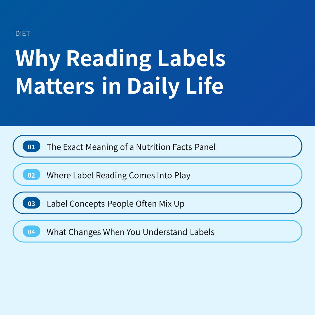 Why Reading Labels Matters in Daily Life