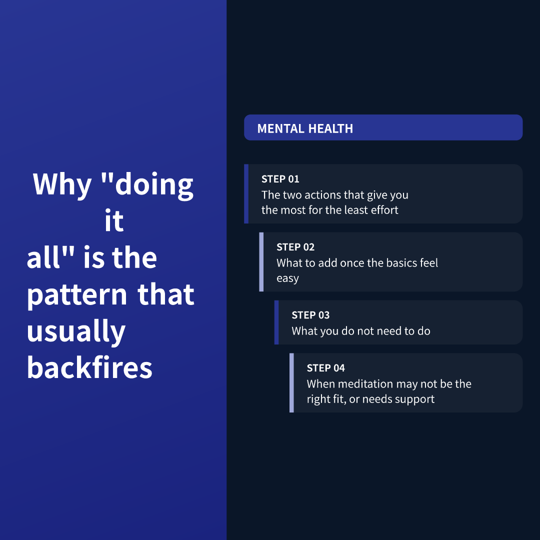 Why "doing it all" is the pattern that usually backfires
