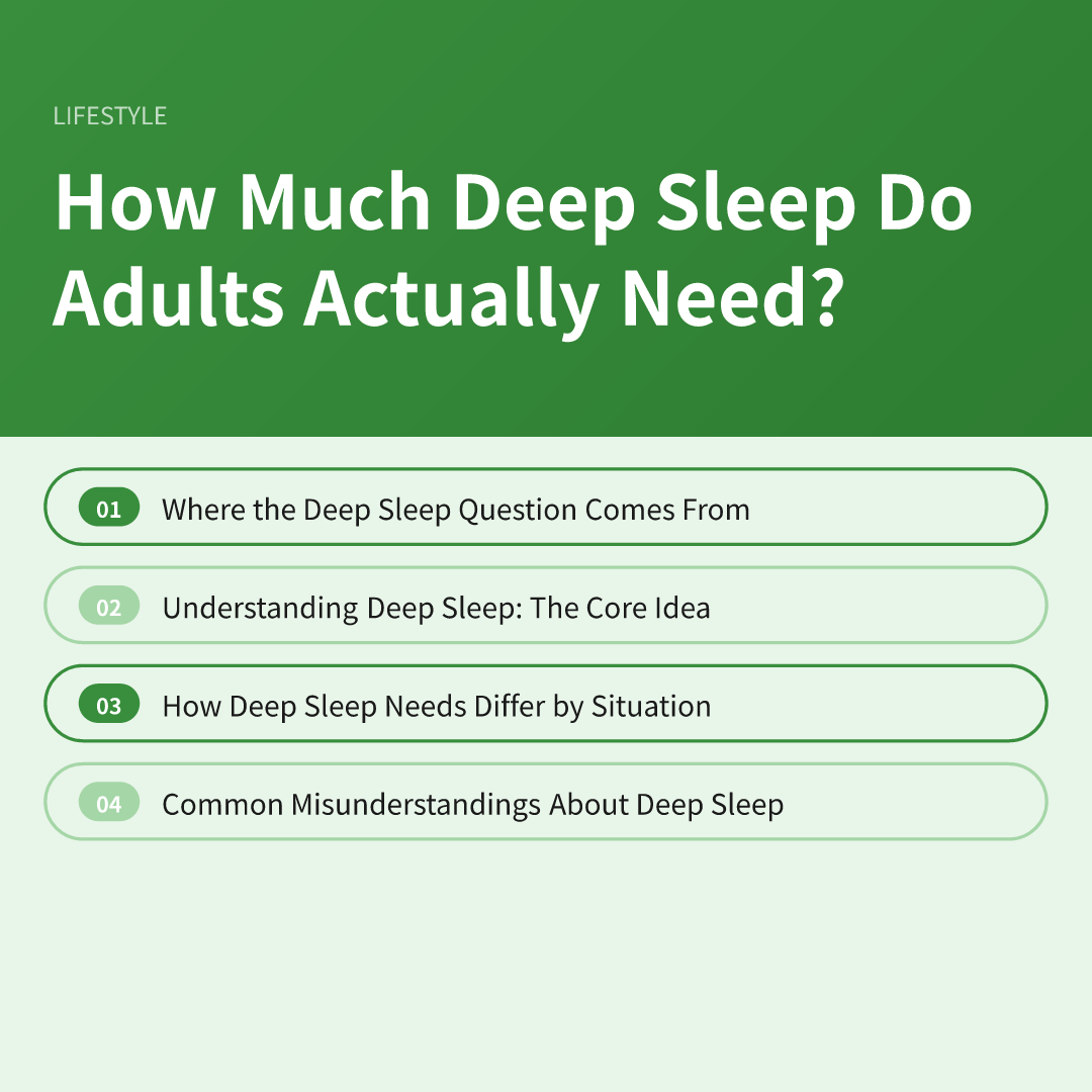How Much Deep Sleep Do Adults Actually Need? - how much deep sleep do adults actually need