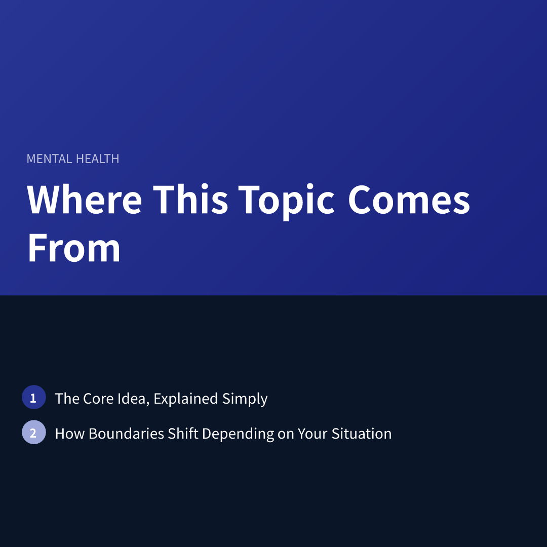 Where This Topic Comes From