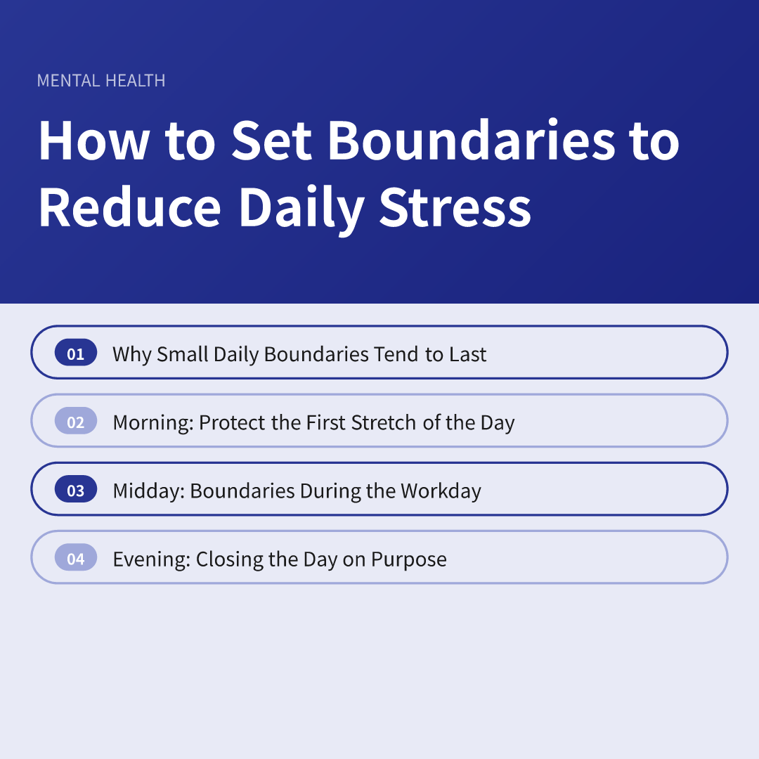 How to Set Boundaries to Reduce Daily Stress - how to set boundaries to reduce daily stress