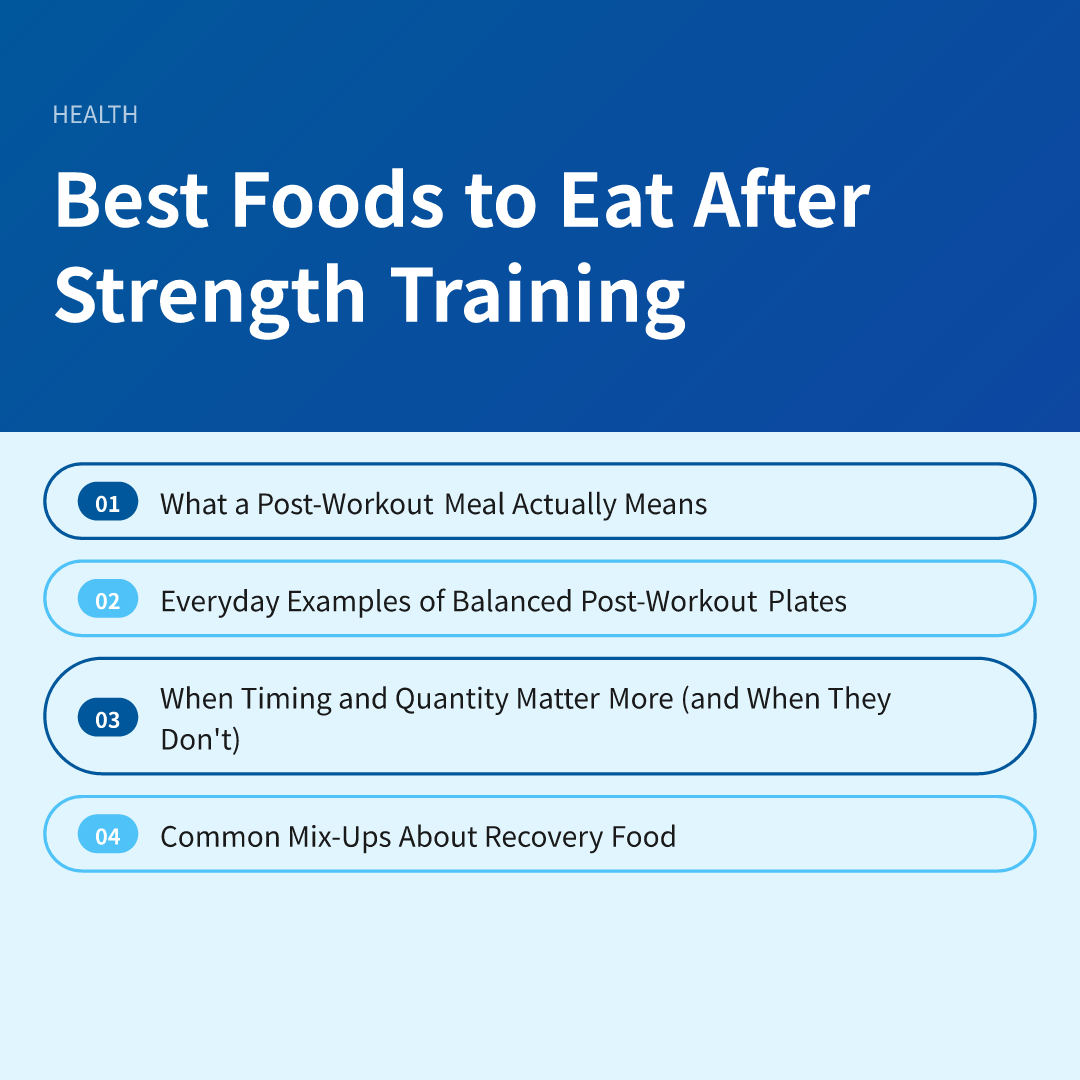 Best Foods to Eat After Strength Training - best foods to eat after strength training