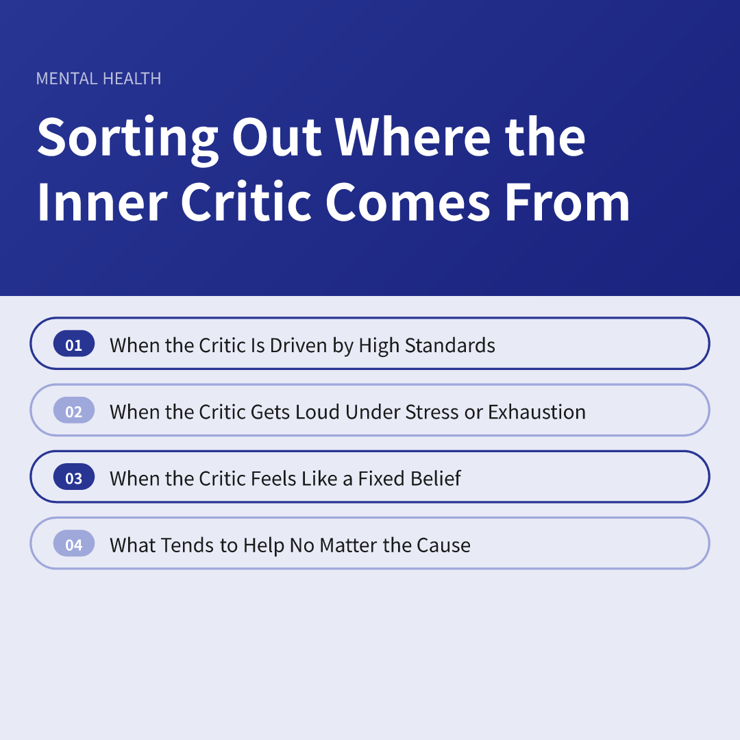 Sorting Out Where the Inner Critic Comes From