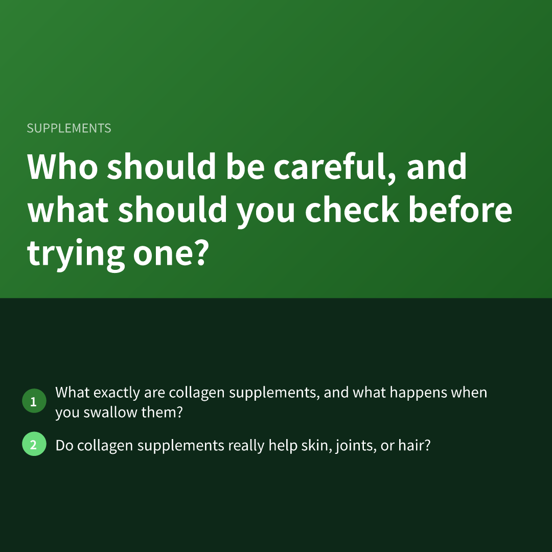 Who should be careful, and what should you check before trying one?