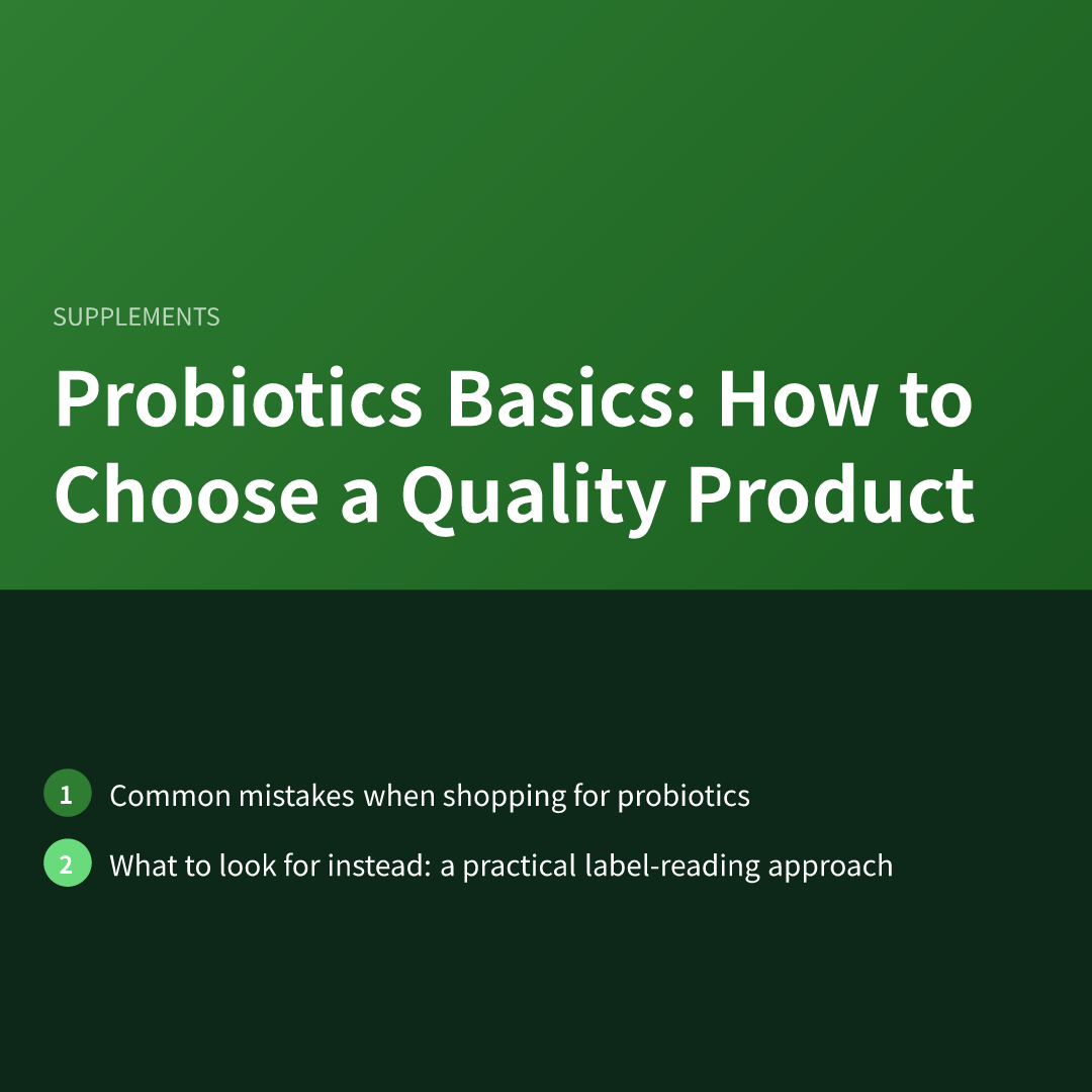 Probiotics Basics: How to Choose a Quality Product - probiotics basics how to choose a quality product